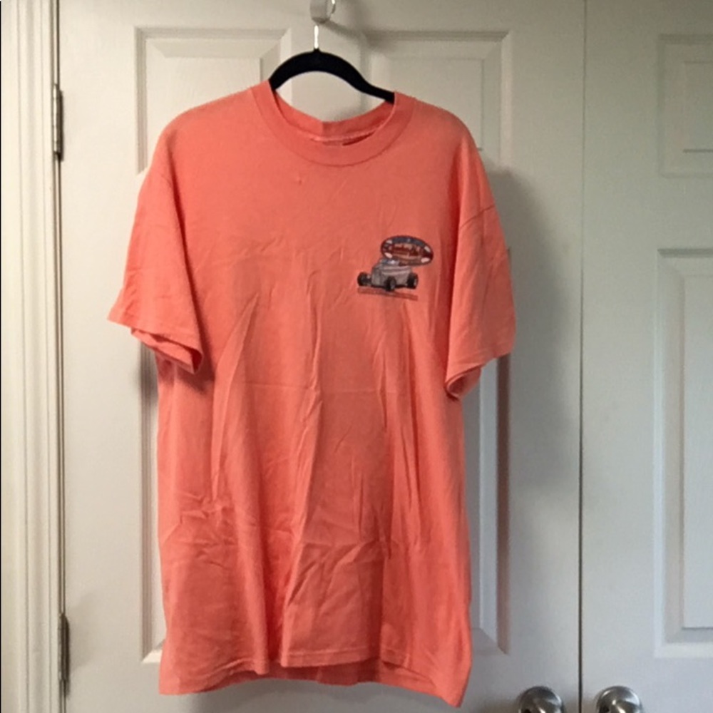 Large pigeon forge rod run T-shirt